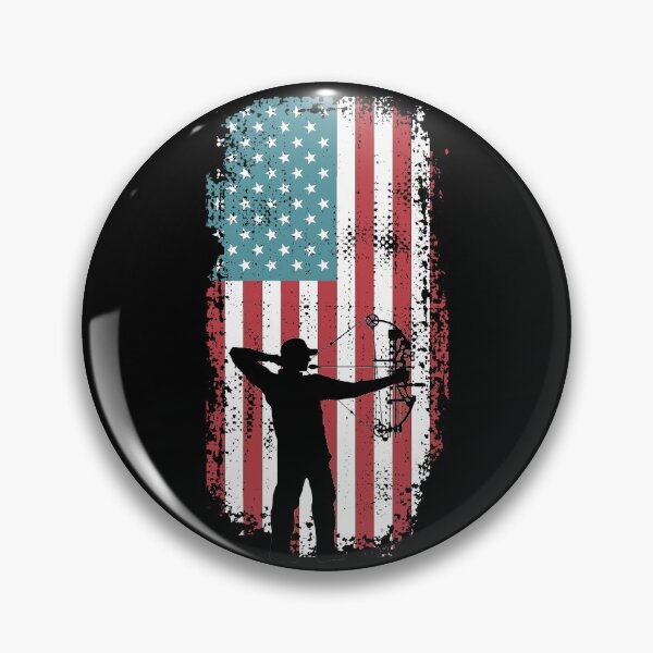 Item preview, Bow Hunting American Flag Patriotic  designed and sold by Vanover Designs.