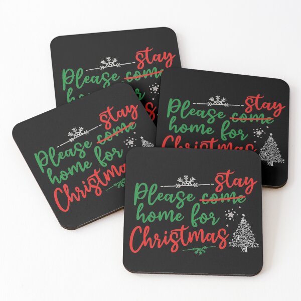 Item preview, Please stay home for Christmas designed and sold by OmmeDesigns.