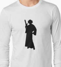 Star Wars Princess Leia Black Long Sleeve T-Shirt