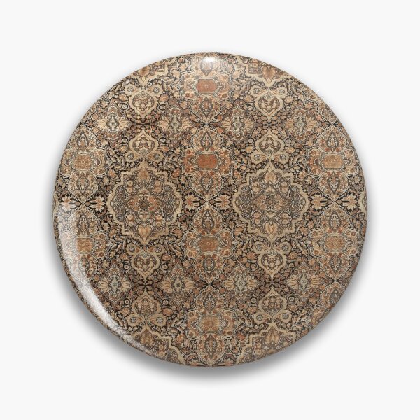 Item preview, Antique Persian Kirman Rug Print designed and sold by Vicky Brago-Mitchell®.