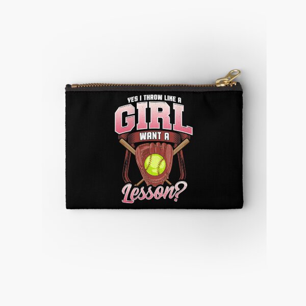 Item preview, Yes I Throw Like a Girl Want a Lesson? Softball designed and sold by perfectpresents.