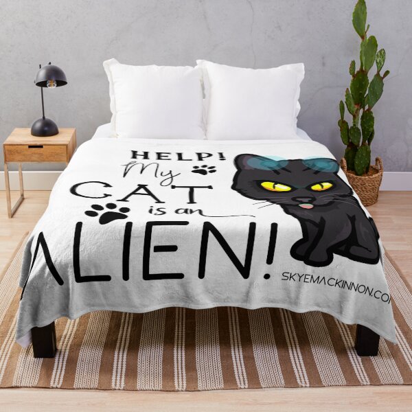Item preview, Help! My cat is an alien! designed and sold by flockauthors.