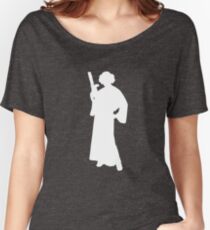 Star Wars Princess Leia White Women's Relaxed Fit T-Shirt