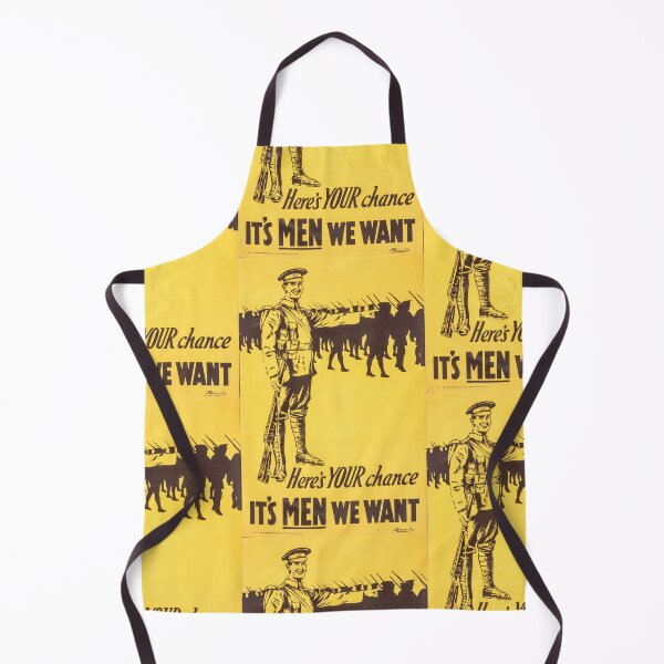 Item preview, Vintage War Years: Here's your chance: It's men we want! designed and sold by CitizenAwear.