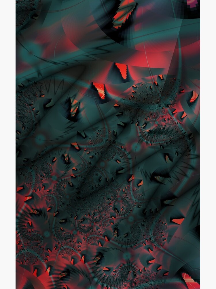 Red Abstract Lined by garretbohl