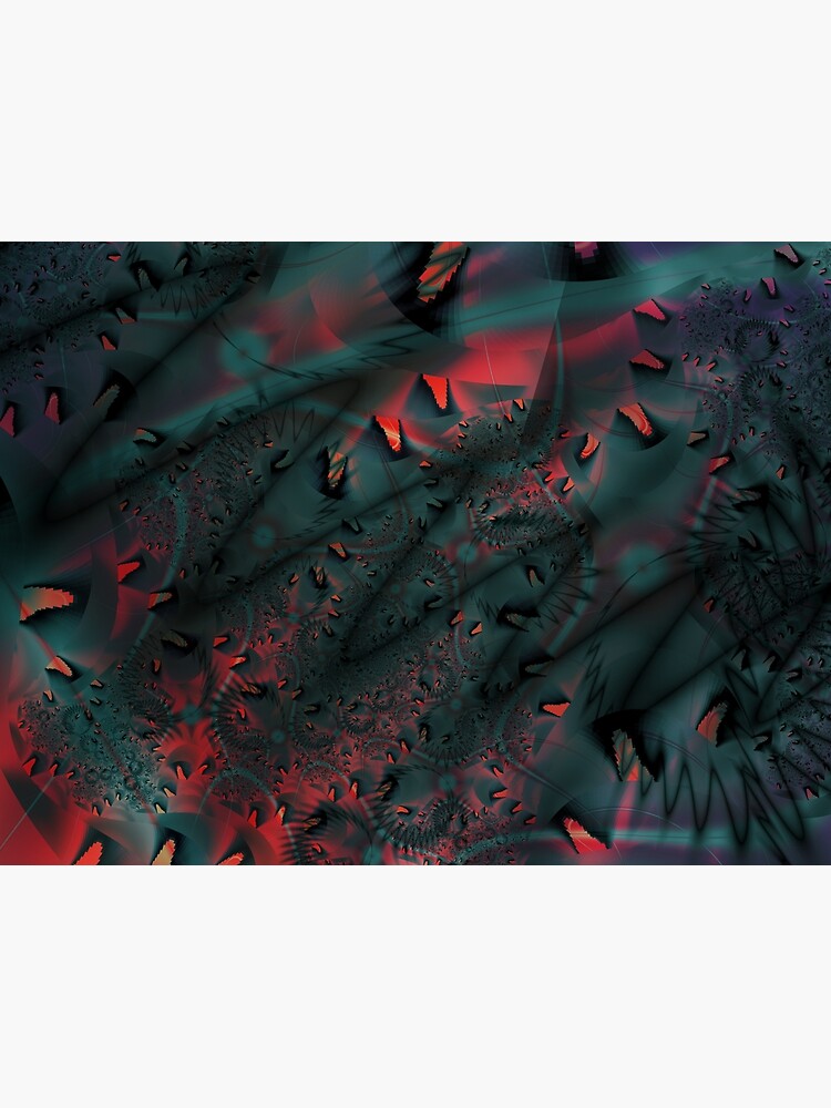 Red Abstract Lined by garretbohl