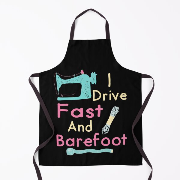 Item preview, I Drive Fast and Barefoot Sewing Machine designed and sold by Charles Brian.