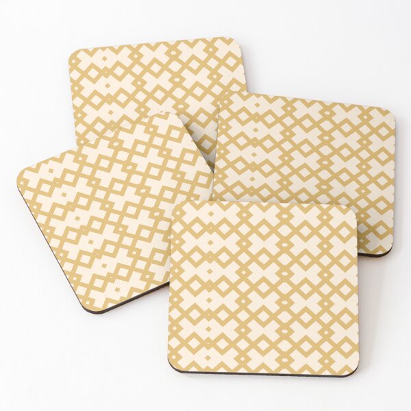 Item preview, Yellow Art Deco Pattern designed and sold by TagCreation.