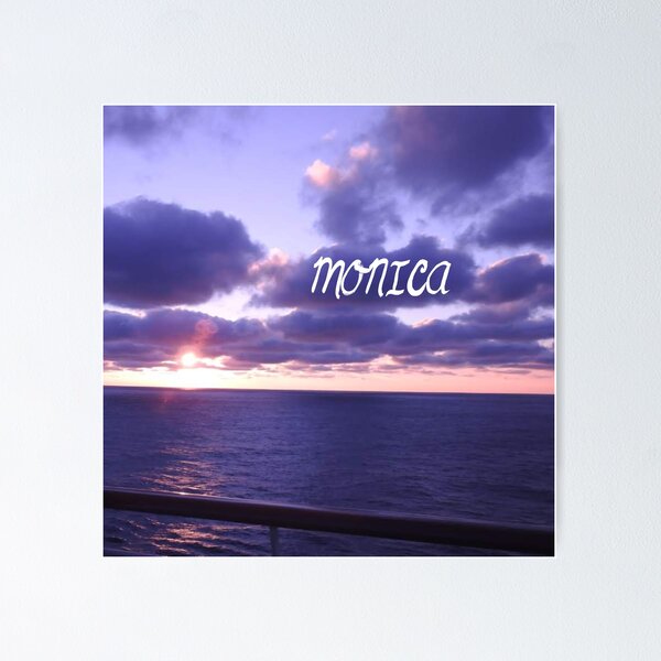 Item preview, Puesta de sol de Monica designed and sold by Graykat.
