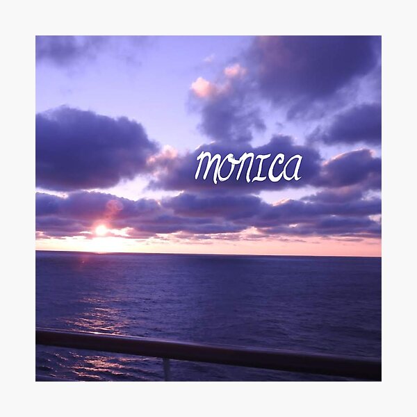 Item preview, Puesta de sol de Monica designed and sold by Graykat.
