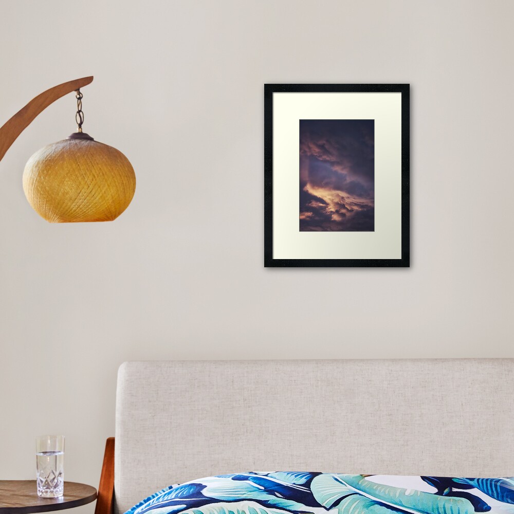 Strathearn Sunset Framed Art Print
