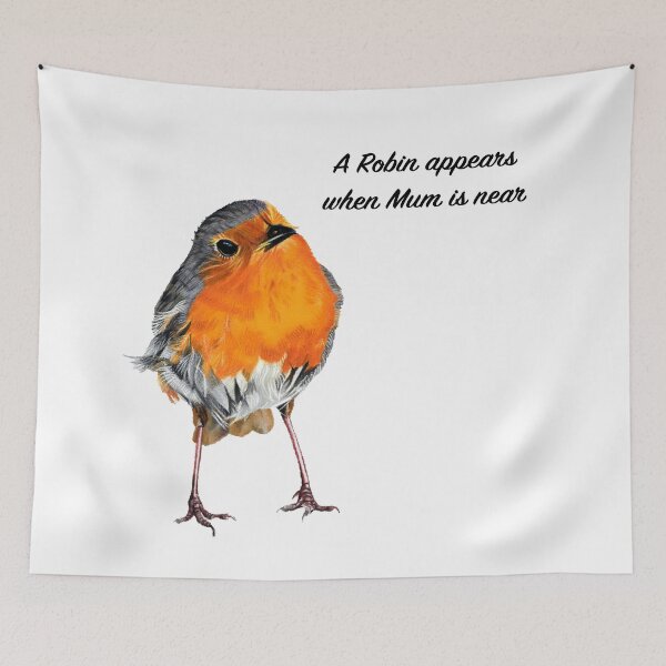 Item preview, A Robin appears when Mum is near designed and sold by IslesArt.