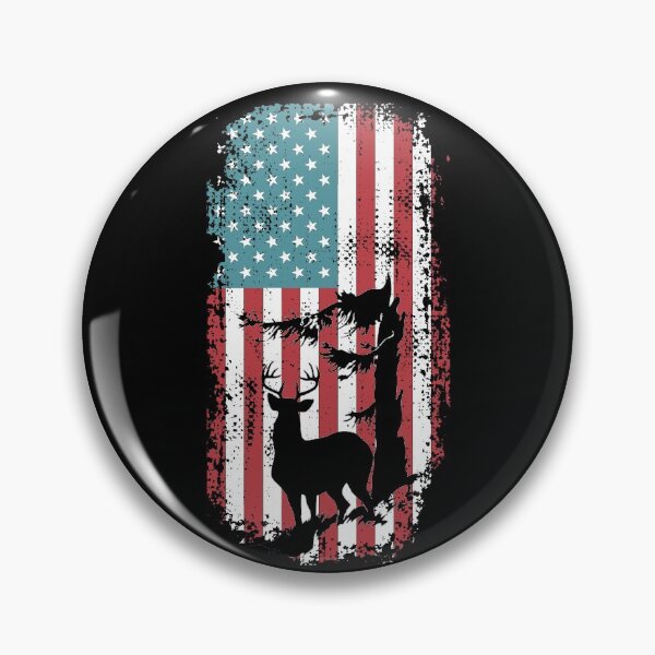Item preview, Deer Hunting American Flag Patriotic  designed and sold by Vanover Designs.