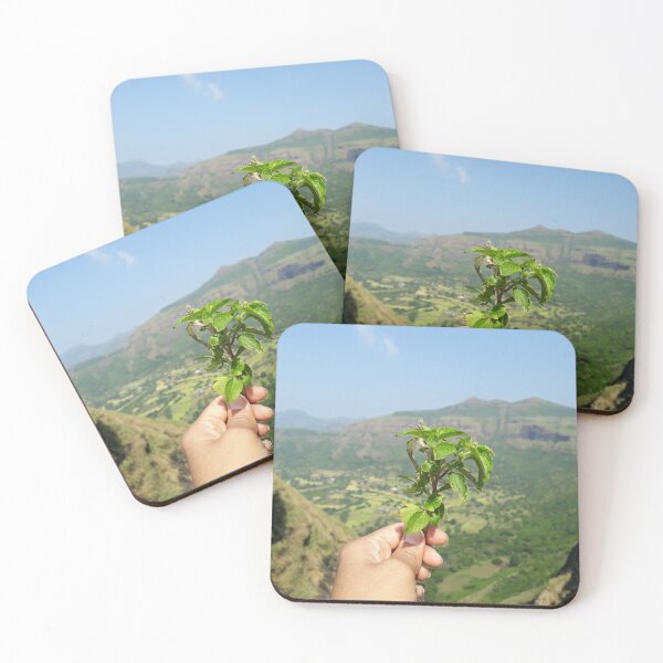 Item preview, Mountaintop Green Landscape designed and sold by PriyanDecor.