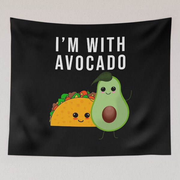 Item preview, Im With The Avocado designed and sold by tripanthias.