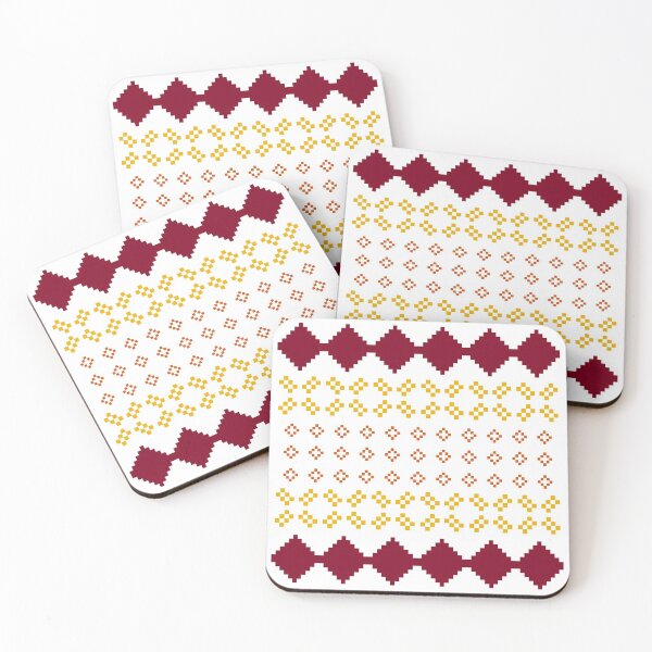 Item preview, Scandinavian colorful pattern designed and sold by redgoch.