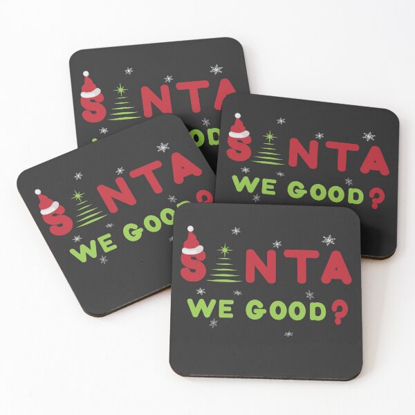 Item preview, Santa We Good? Christmas Gift Holiday designed and sold by MH Style.
