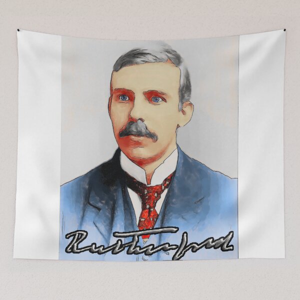 Item preview, Ernest Rutherford portrait designed and sold by GePadeSign.