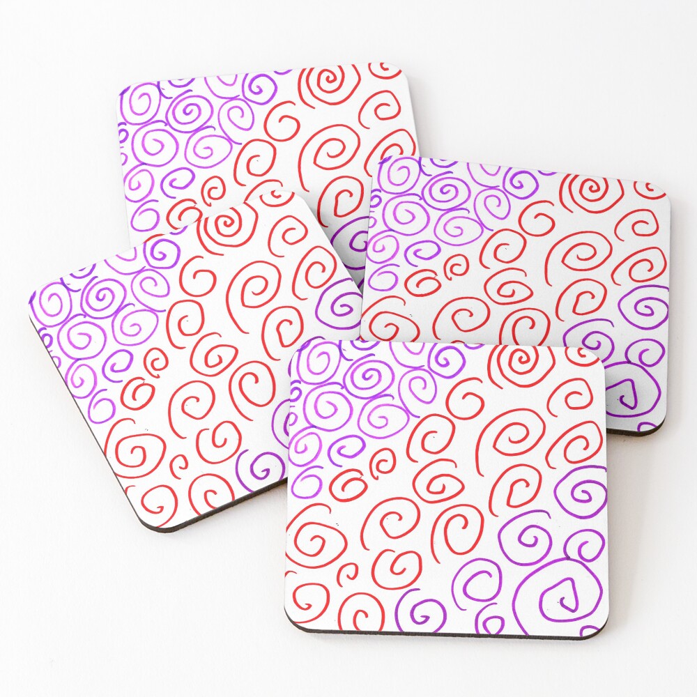 Item preview, Coasters (Set of 4) designed and sold by Gindylla.