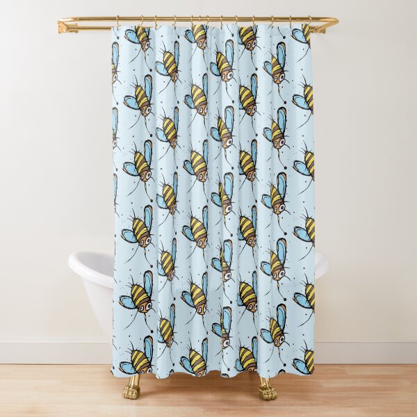 Beee Shower Curtain