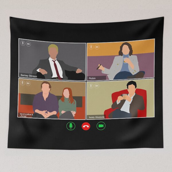Item preview, How I Met Your Mother Virtual Hangout designed and sold by doctorheadly.