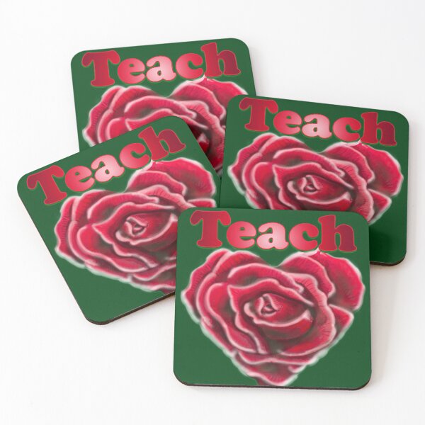 Item preview, Teach Red Rose Heart designed and sold by Lynn Harriet.