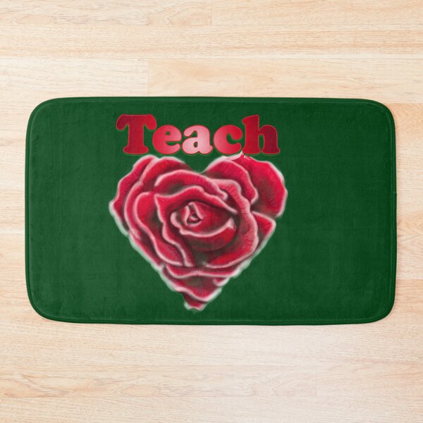 Item preview, Teach Red Rose Heart designed and sold by Lynn Harriet.