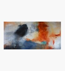 Brown and grey art Photographic Print