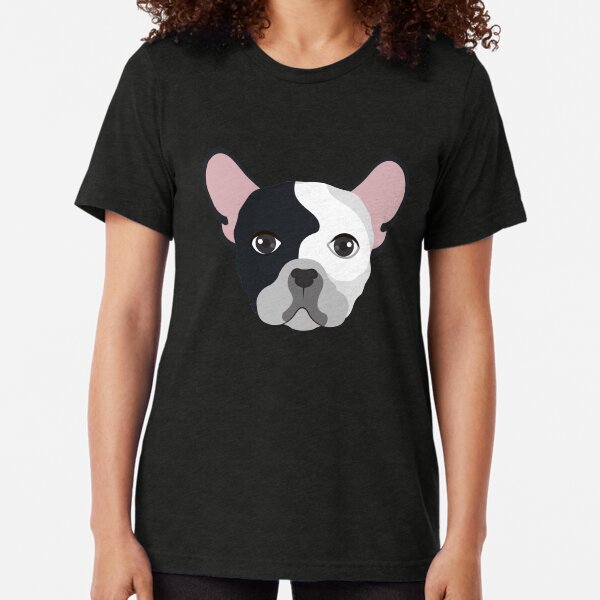 French Bulldog Tri-blend T-Shirt