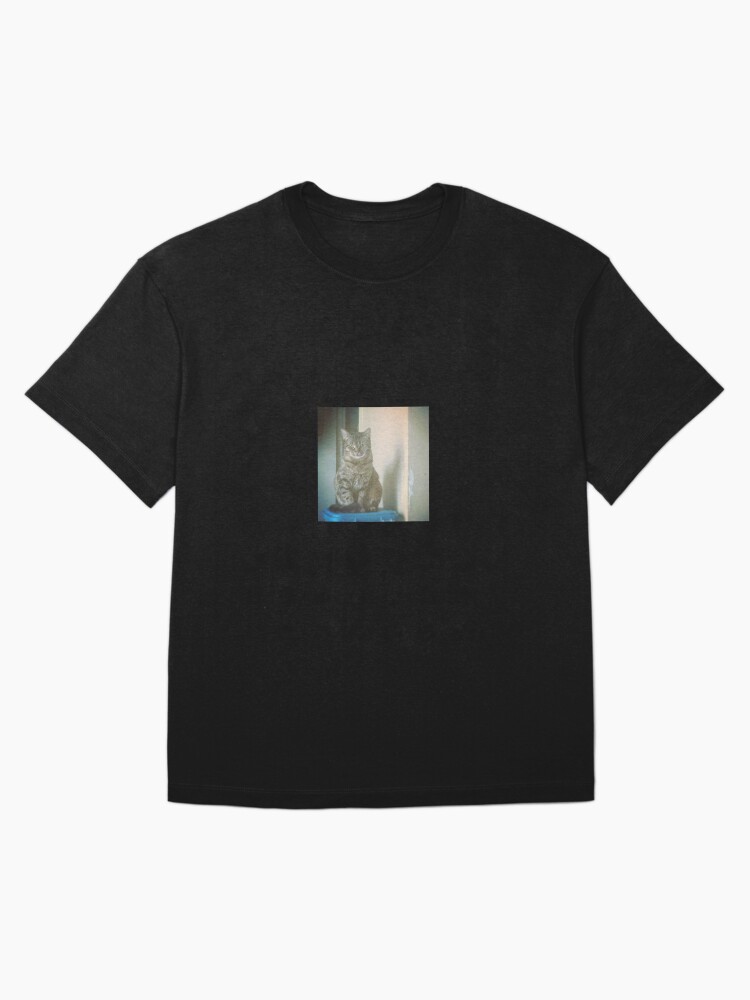 Thumbnail 3 of 7, Oversized T-Shirt, Gray cats designed and sold by festive-ginger.