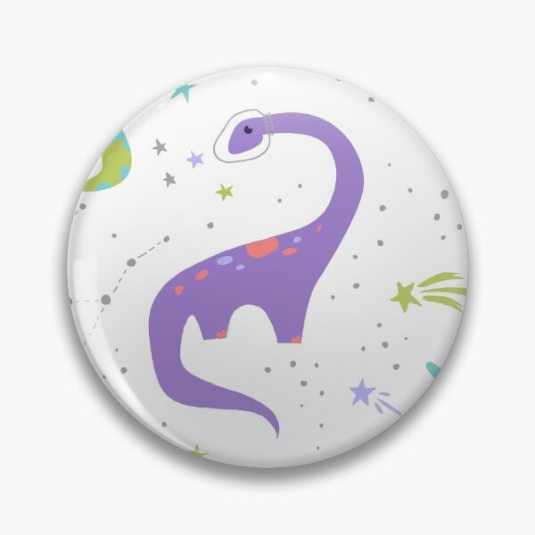 Item preview, Space Dinosaurs on White designed and sold by latheandquill.