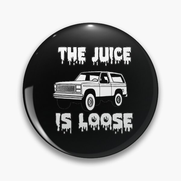 Item preview, The Juice is Loose - White Ford Bronco designed and sold by JustInTeeShirts.