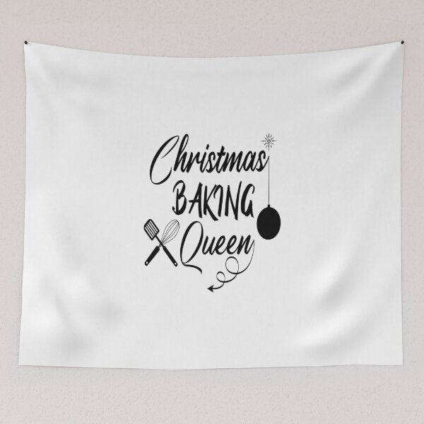 Item preview, Christmas Baking Queen Kitchen Lover Gift designed and sold by clothesy7.