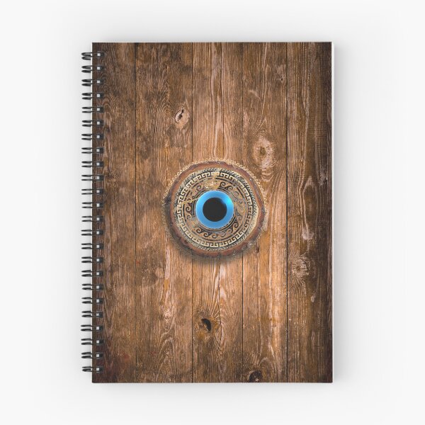 Item preview, Mati Evil Eye Wood Llave griega designed and sold by Yiorgos Designs.