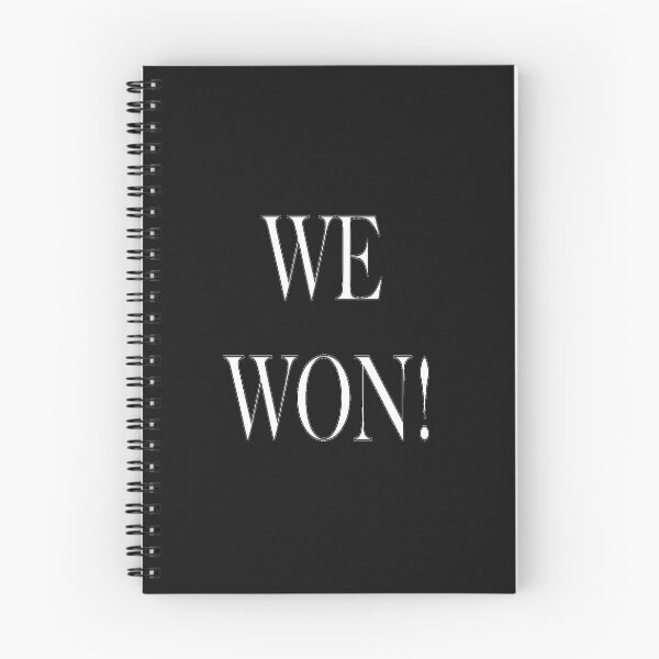 Item preview, WE WON! designed and sold by Madcapviolet.
