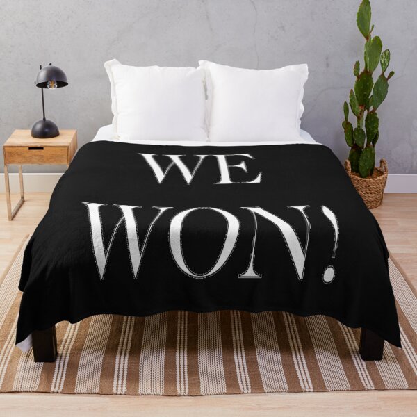 Item preview, WE WON! designed and sold by Madcapviolet.