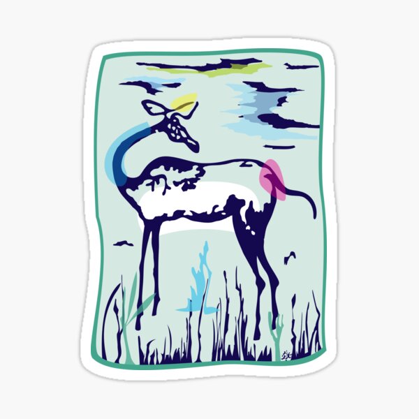Antilope Sticker