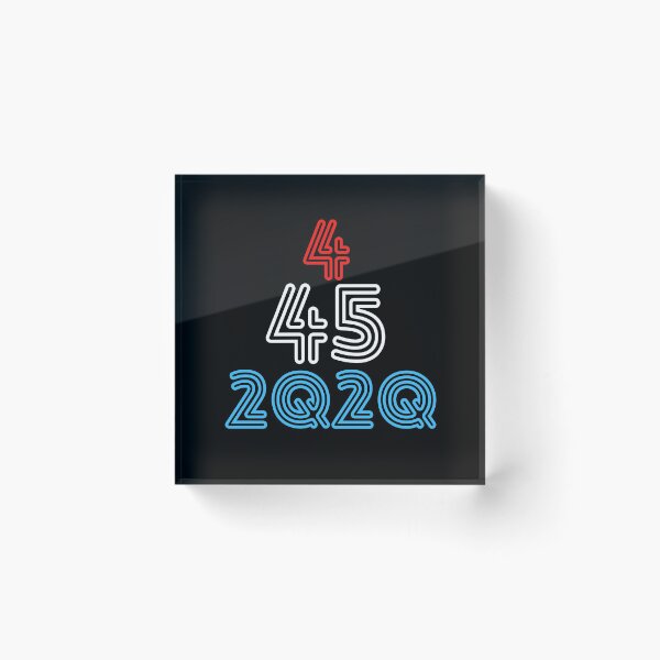 Item preview, 4 45 2020 Neon Lights 4 Years 45 President 2020 designed and sold by SquaredApple.
