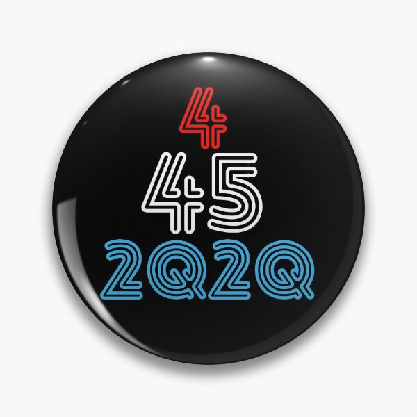 Item preview, 4 45 2020 Neon Lights 4 Years 45 President 2020 designed and sold by SquaredApple.
