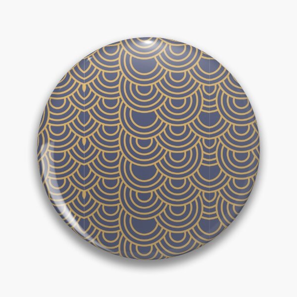 Item preview, Yellow cercle Art Deco Pattern designed and sold by TagCreation.