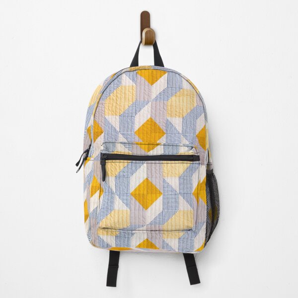 Item preview, Quilted geometric patchwork ethic pattern boho  designed and sold by baligaia.