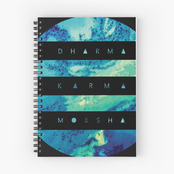 Item preview, Dharma, Karma & Moksha - Blue/Green designed and sold by Azura369.