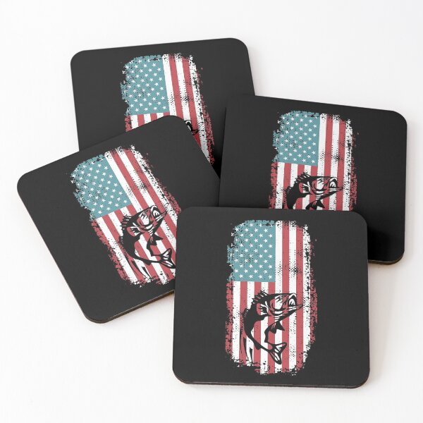 Item preview, Bass Fishing American Flag Patriotic  designed and sold by Vanover Designs.