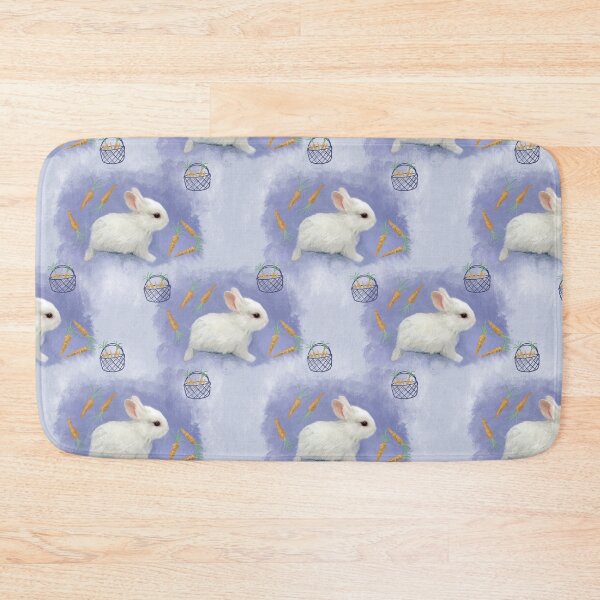 Item preview, Cute bunny seamless pattern designed and sold by Vintage Designs +.