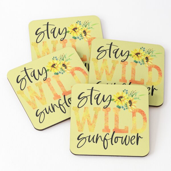 Item preview, Sunflower stay wild designed and sold by WOWSOMETHINGNEW.