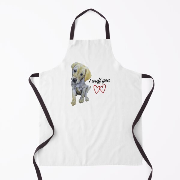 Item preview, Labrador 'I wuff you' message designed and sold by IslesArt.