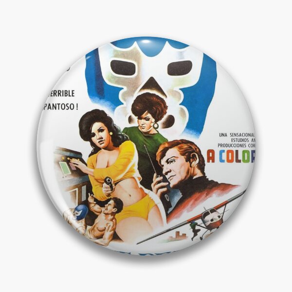 Item preview, Blue Demon Lucha Cult Classic designed and sold by liverecs.