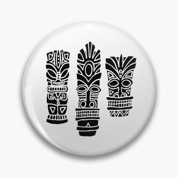 Item preview, Tiki Idol (Black) designed and sold by TheHogoCo.