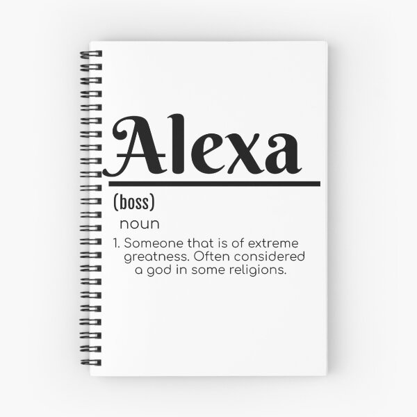 Item preview, Alexa Definition Cute Personalized Name Gift For Alexa  designed and sold by MoohAs.