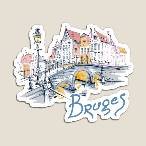 Belgique Souvenirs Bruges Magnet